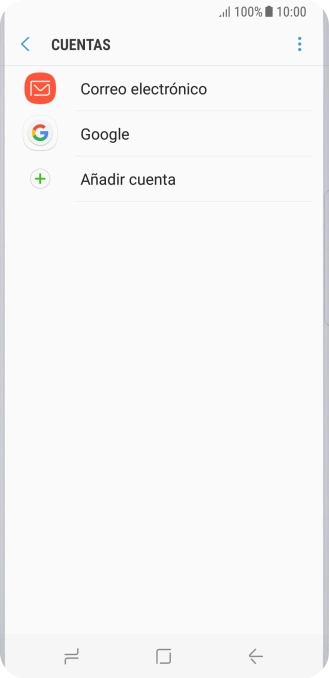 Pulsa la tecla de inicio para regresar a la pantalla de inicio.