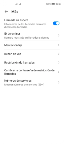 Pulsa Marcación fija.