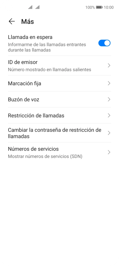 Pulsa Marcación fija.