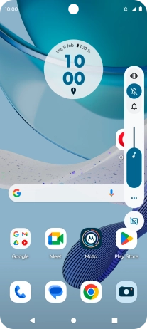 Pulsa el icono de sonido para desactivar la función.