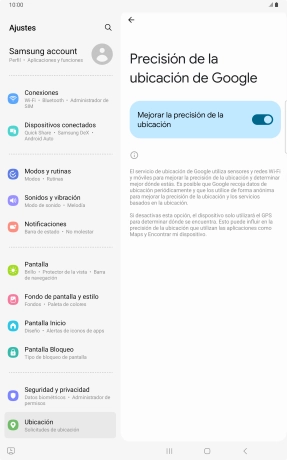 Si pulsas el indicador junto a 