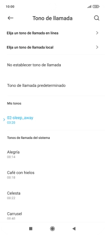 Pulsa la tecla de inicio para terminar y regresar a la pantalla de inicio.