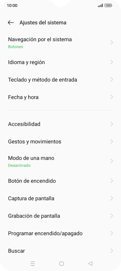 Pulsa Fecha y hora.