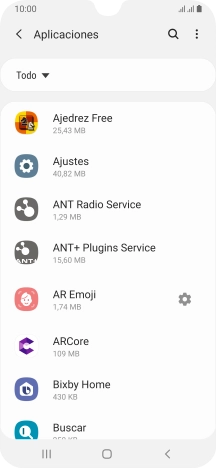 Pulsa la app deseada. Pulsa la app deseada.