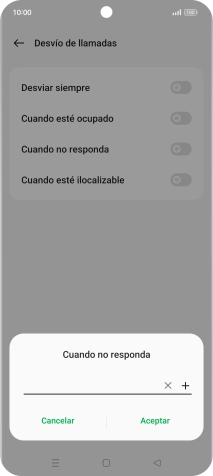 Introduce +34600132000 y pulsa Aceptar.
