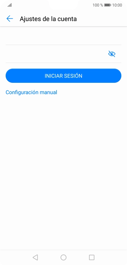 Pulsa INICIAR SESIÓN.