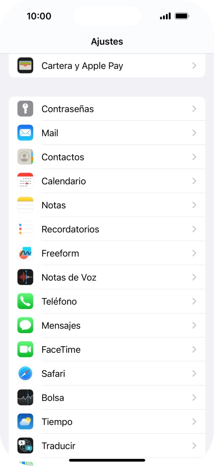 Pulsa Teléfono.