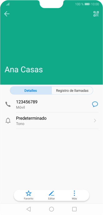 Pulsa la tecla de inicio para terminar y regresar a la pantalla de inicio.