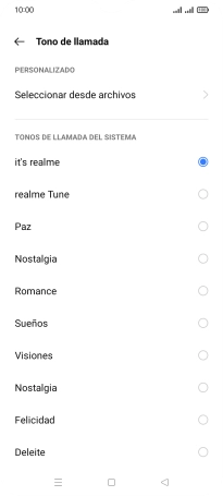 Pulsa Seleccionar desde archivos.
