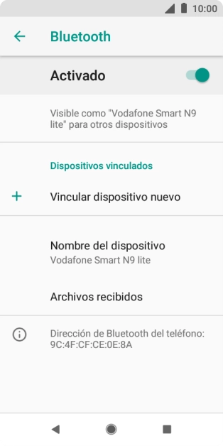Pulsa Vincular dispositivo nuevo.