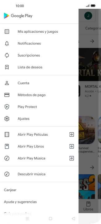 Pulsa Mis aplicaciones y juegos.