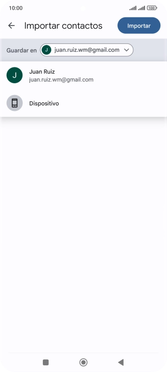 Pulsa Dispositivo.