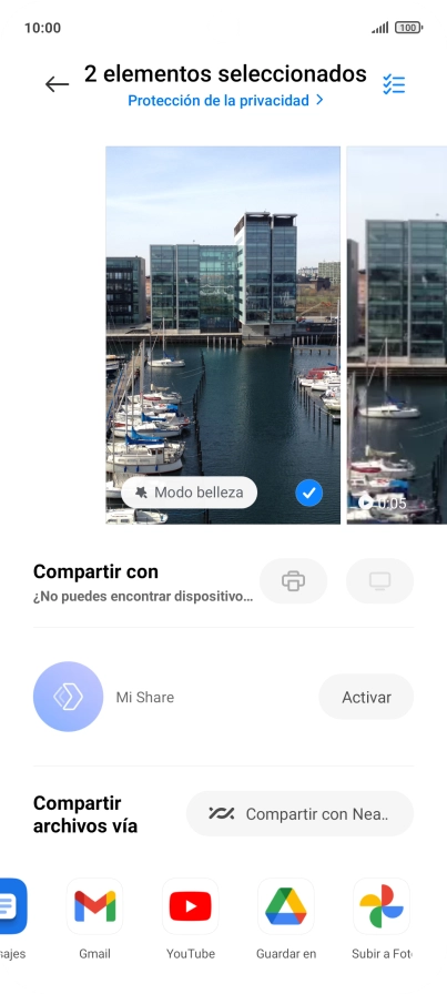 Pulsa Guardar en Drive.