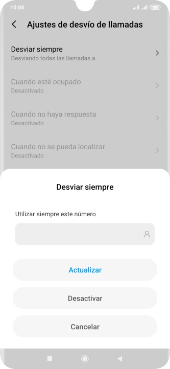 Pulsa Desactivar.