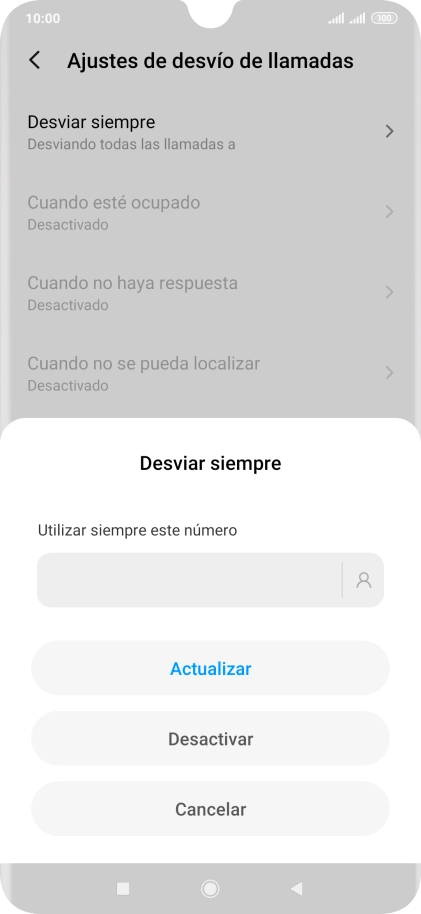 Pulsa Desactivar.