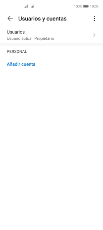 Pulsa Añadir cuenta.