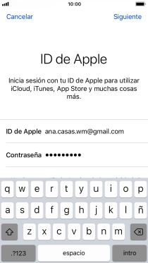 Pulsa Siguiente.
