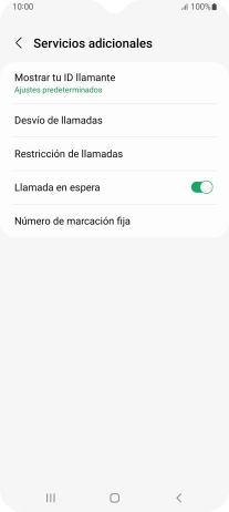 Pulsa Desvío de llamadas.