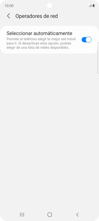 Pulsa el icono junto a 