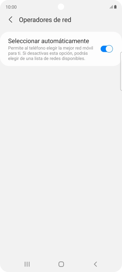 Pulsa el icono junto a 