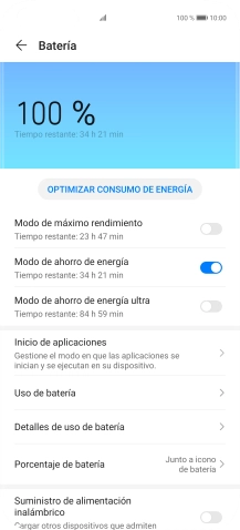 Desliza el dedo hacia arriba desde la parte inferior de la pantalla para terminar y volver a la pantalla de inicio.