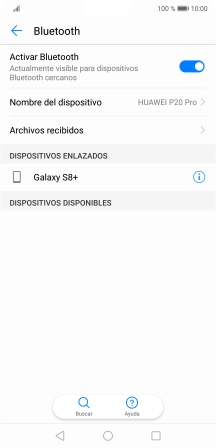 Pulsa la tecla de inicio para terminar y regresar a la pantalla de inicio.