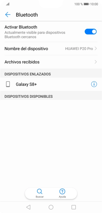 Pulsa la tecla de inicio para terminar y regresar a la pantalla de inicio.