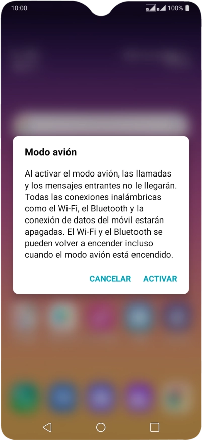 Si activas la función, pulsa ACTIVAR.