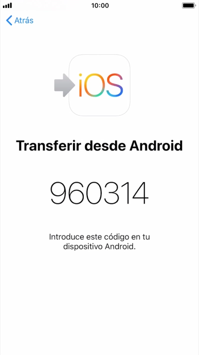 Seguir las indicaciones de la pantalla y de la app 