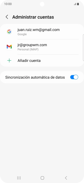 Pulsa la tecla de inicio para terminar y regresar a la pantalla de inicio.