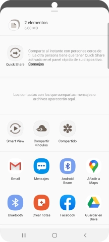 Pulsa Guardar en Drive.