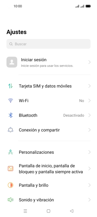 Pulsa Sonido y vibración.