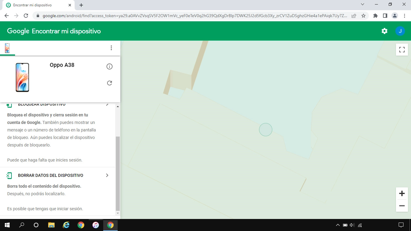 Haz clic en BORRAR DATOS DEL DISPOSITIVO y sigue las indicaciones de la pantalla para eliminar todo el contenido de tu teléfono. Ten en cuenta que ya no podrás utilizar la función de 