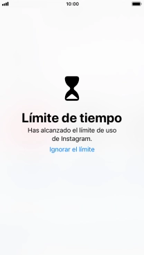 Pulsa Ignorar el límite.