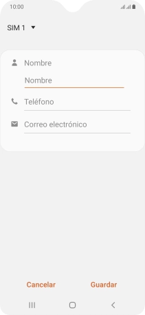 Pulsa la lista desplegable de la guía.