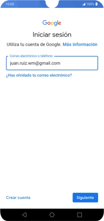 Pulsa Siguiente.