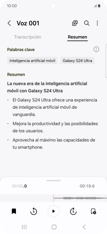 Pulsa la tecla de retroceso para guardar los cambios. Pulsa la tecla de retroceso para guardar los cambios.
