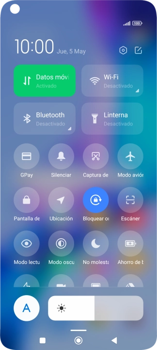 Pulsa Ahorro de batería para activar la función.