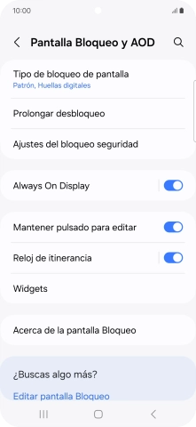 Pulsa Tipo de bloqueo de pantalla e introduce el código de seguridad extra que has creado anteriormente. Pulsa Tipo de bloqueo de pantalla e introduce el código de seguridad extra que has creado anteriormente.
