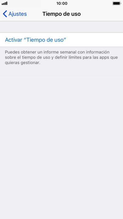 Pulsa la tecla de inicio para terminar y regresar a la pantalla de inicio.