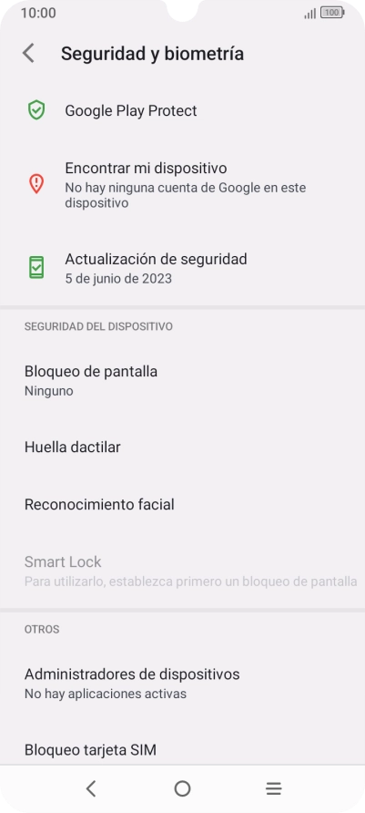 Pulsa la tecla de inicio para terminar y regresar a la pantalla de inicio.