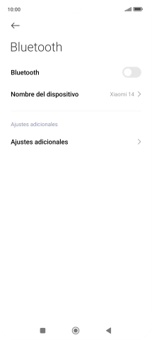 Pulsa el indicador junto a 