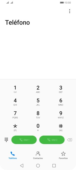 Pulsa el icono de menú.