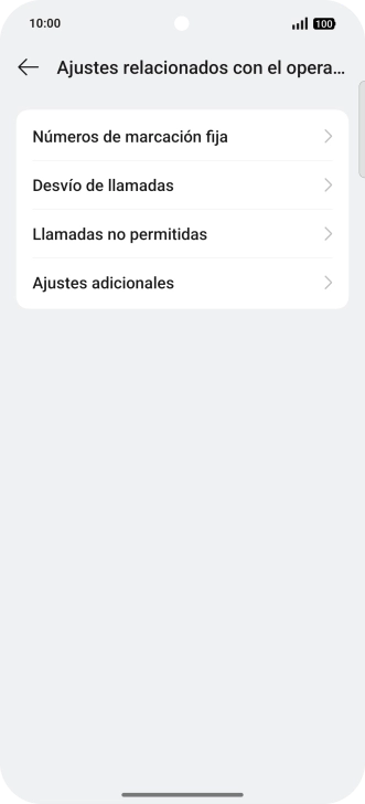 Pulsa Desvío de llamadas.