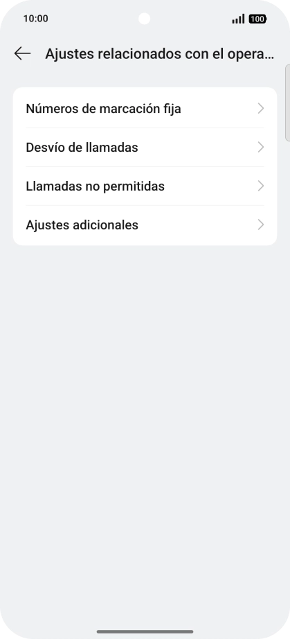 Pulsa Desvío de llamadas.