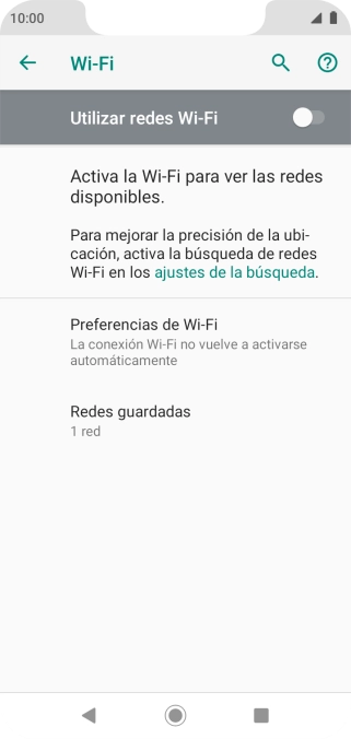 Pulsa el indicador junto a 