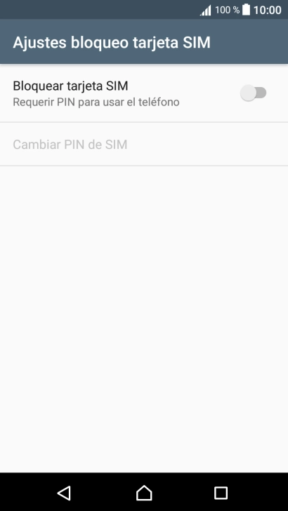 Pulsa la tecla de inicio para terminar y regresar a la pantalla de inicio.