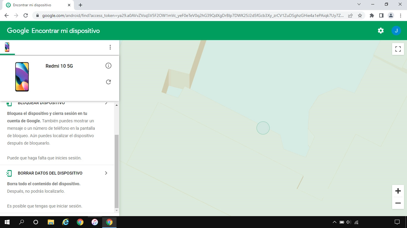 Haz clic en BORRAR DATOS DEL DISPOSITIVO y sigue las indicaciones de la pantalla para eliminar todo el contenido de tu teléfono. Ten en cuenta que ya no podrás utilizar la función de 