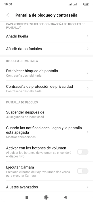 Pulsa la tecla de inicio para terminar y regresar a la pantalla de inicio. Pulsa la tecla de inicio para terminar y regresar a la pantalla de inicio.