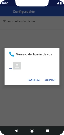 Introduce 22177 y pulsa ACEPTAR.